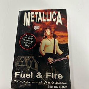 Metallica Fuel & Fire Book - Black Cover